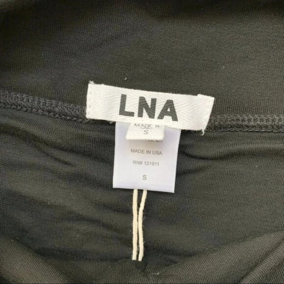 Revolve LNA Harley Slit Skirt Mini High Rise Waist Bodycon Pencil Size S - Picture 14 of 16